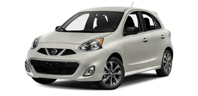 Nissan Micra 1200cc σε λευκό φόντο